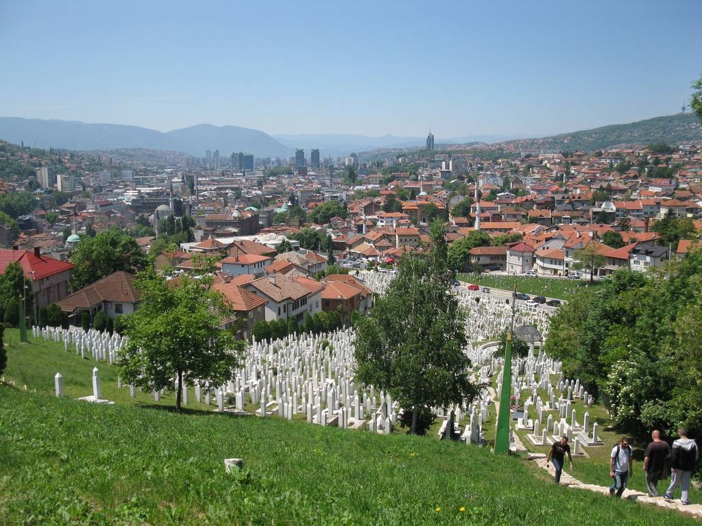 Hřbitov obětí války v Jugoslávii
